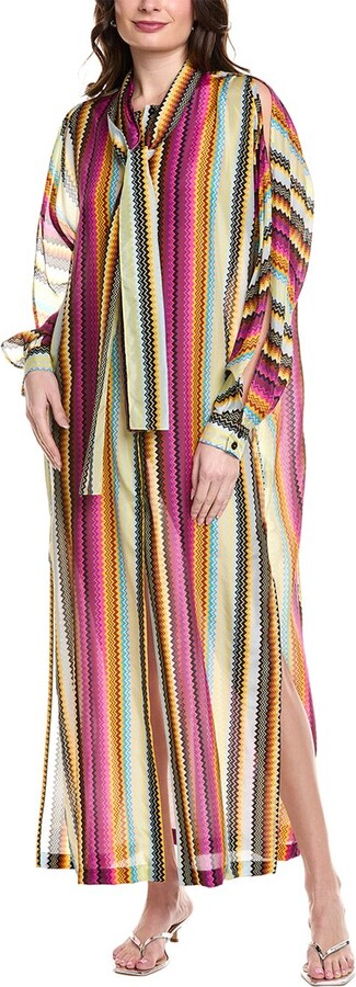 Missoni Caftan Silk Maxi Dress