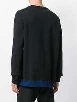 Thumbnail for your product : Fred Perry two tone sweatshirt