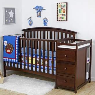 Dream On Me Niko 5-in-1 Convertible Crib and Changer Combo
