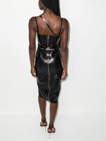 Thumbnail for your product : Versace Latex Midi Dress