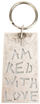 Thumbnail for your product : Ann Demeulemeester I Am Red With Love keyring