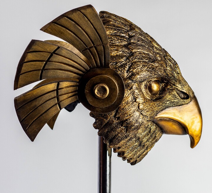 Etsy Horus Mask Gold Shape For Carnival Or Masqarade