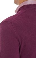 Thumbnail for your product : Inis Meain V-neck Pullover Sweater-Purple