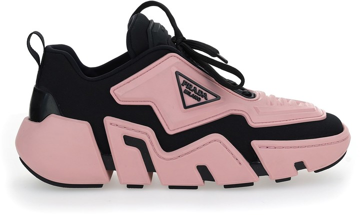 pink prada trainers