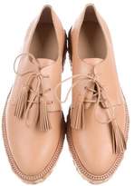 Thumbnail for your product : Loeffler Randall Leather Platform Oxfords