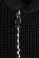 Thumbnail for your product : Maison Margiela Zipped Wool Cardigan