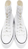 Thumbnail for your product : Converse White Platform Chuck Taylor All Star High Sneakers