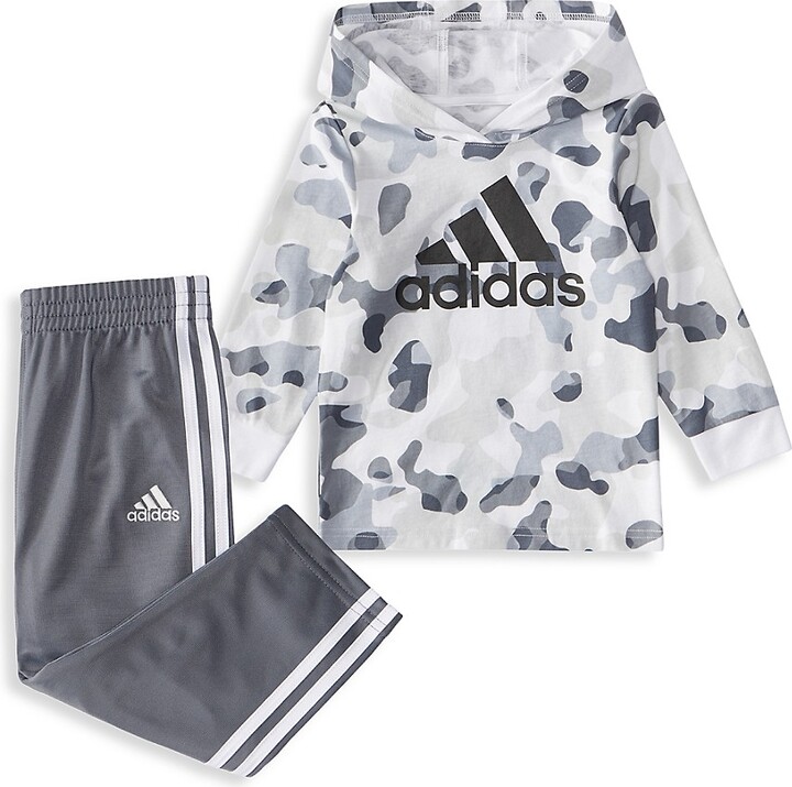 adidas Baby Boy's 2-Piece Camo Tee & Shorts Set - ShopStyle