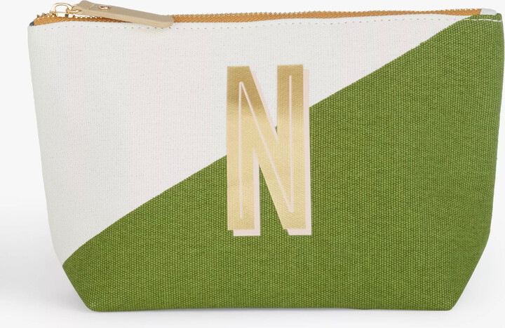 John Lewis Partners Alphabet Cotton Makeup Bag ShopStyle