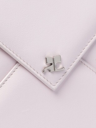 Courreges Wrist-Strap Envelope Clutch Bag