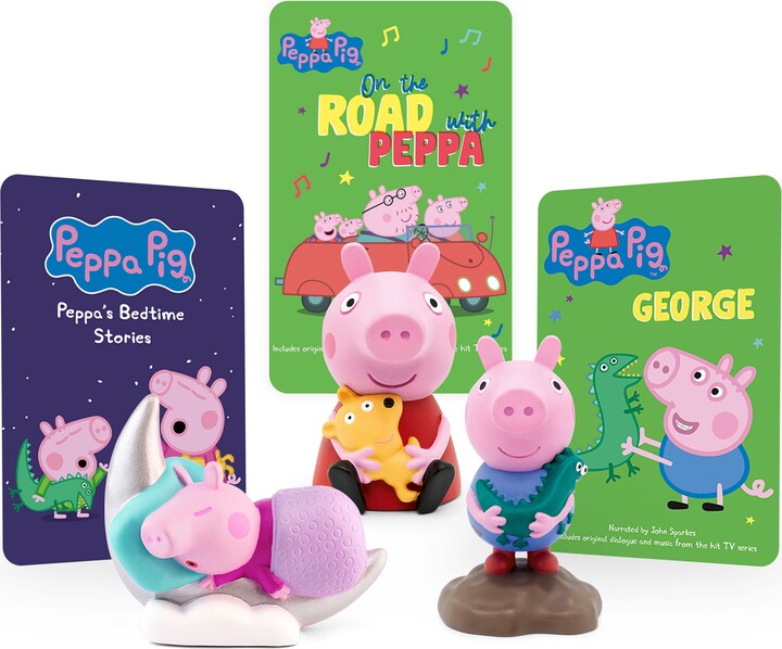 Tonies - Peppa Pig Bundle: On the Road with Peppa / George Pig / Peppa's  Bedtime Stories - Olivers BabyCare