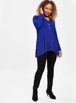 Thumbnail for your product : Evans Cobalt 3/4 Sleeve Shirt