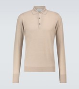 Thumbnail for your product : John Smedley Cotswold long-sleeved polo shirt