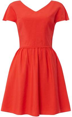 Armani Exchange Short Sleeve VNeck Dress