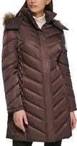 Thumbnail for your product : Kenneth Cole Women's Faux-Fur-Trim Hooded Puffer Coat