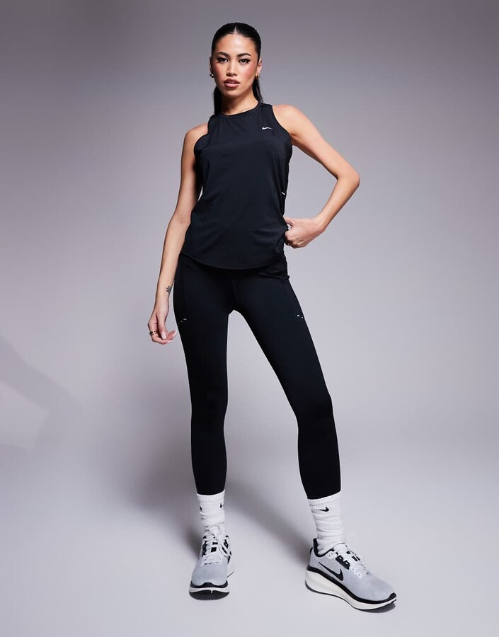 Nike Running Swift 7/8 leggings in black