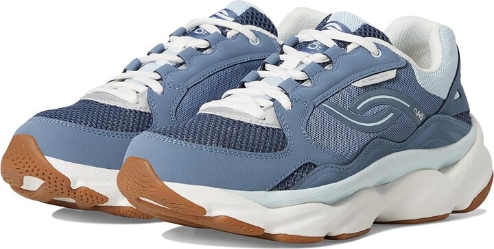 Ryka Rezorb Max Classic Walking Sneakers Women's Walking Shoes Flintstone Blue : 6.5 B - Medium, Textile