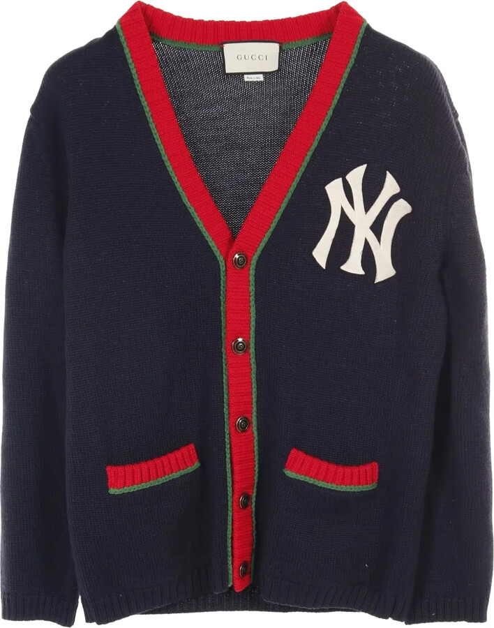 Gucci Pre-Owned x MLB New York Yankees 2010s wool cardigan
