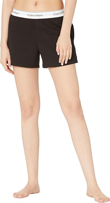 Calvin Klein Underwear Modern Cotton Lounge (Refresh) Sleep Shorts (Black) Women's  Pajama - ShopStyle Bottoms