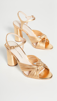 Loeffler Randall Cece High Heel Knot Ankle Strap Sandals