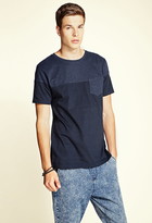 Thumbnail for your product : 21men 21 MEN Striped Pocket Tee