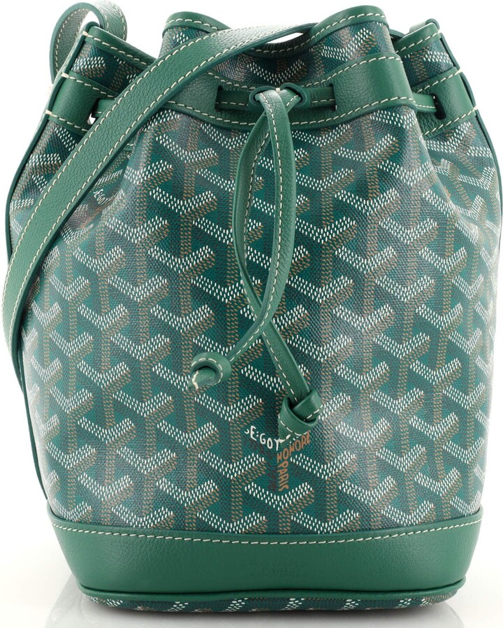 Goyard Petit Flot Bucket Bag Coated Canvas PM ShopStyle