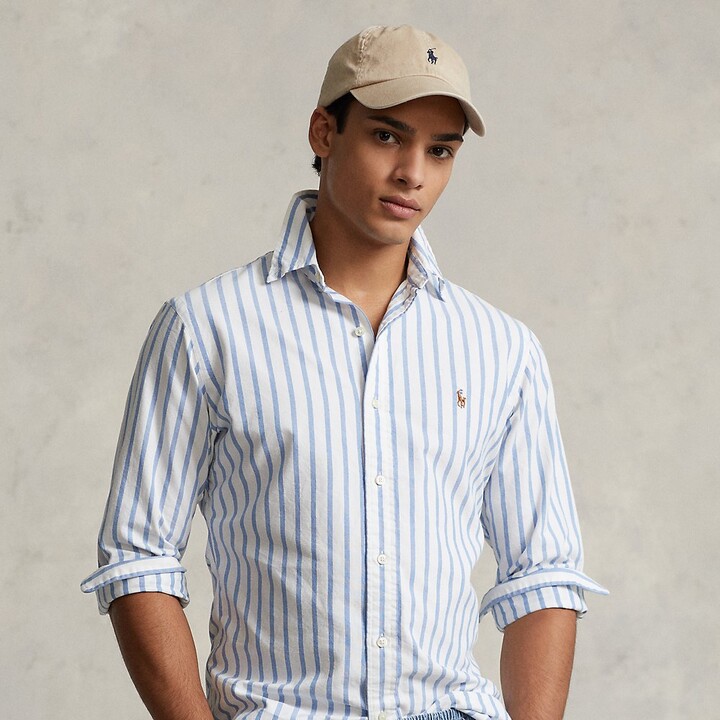 Ralph Lauren Classic Fit Striped Oxford Shirt ShopStyle