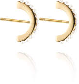 Thumbnail for your product : Vita Fede Luna Pearly Hoop Stud Earrings