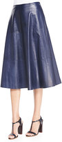 Thumbnail for your product : Lafayette 148 New York Suzie Lambskin Skirt