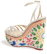 Thumbnail for your product : Charlotte Olympia 'Meredith' Platform Wedge Sandal (Women)