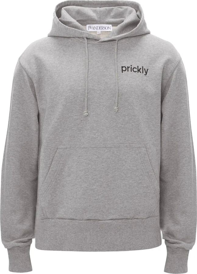 J.W.Anderson Prickly slogan-print hoodie