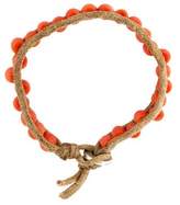 Thumbnail for your product : Me & Ro Me&Ro Coral & Cord Wrap Bracelet