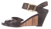 Thumbnail for your product : Sergio Rossi Wedge Leather Sandals