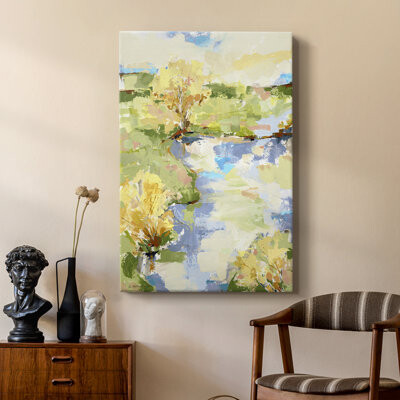 Union Rustic Airy I -Custom Wrapped Gallery Cavas