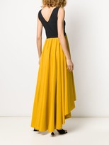 Thumbnail for your product : Le Petite Robe Di Chiara Boni Baghera colour-block gown