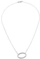 Thumbnail for your product : Hearts on Fire 18K Diamond Oval Pendant Necklace