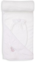 Thumbnail for your product : Kissy Kissy Baby Girl's Sheep Scramble Towel & Mitten Set