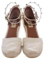 Thumbnail for your product : Valentino Rockstud Espadrille Wedges