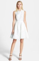 Thumbnail for your product : Pink Tartan 'Willow' Fit & Flare Jacquard Dress