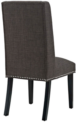 Modway Baron Parsons Upholstered Fabric Dining Side Chair