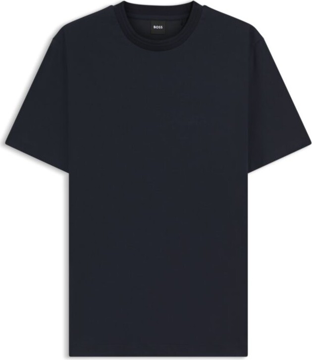 HUGO BOSS Inner-monogram T-shirt in a cotton blend