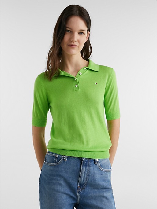 Tommy Hilfiger Women's Green Sweaters | ShopStyle