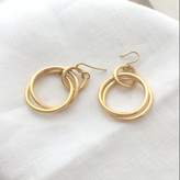 Thumbnail for your product : Lily Flo Jewellery Entangled Solid Rose Gold Drop Earrings