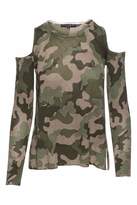 Thumbnail for your product : Central Park West Camo Cold Shoulder