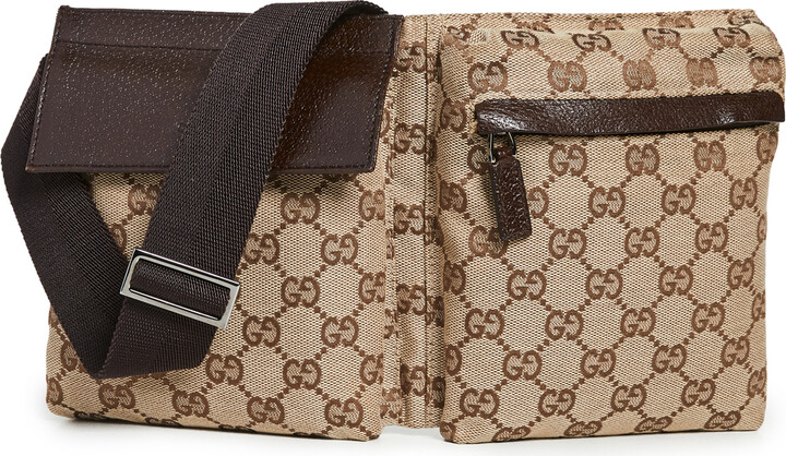 Shopbop Archive Gucci Small Ophidia Web Belt Bag - ShopStyle