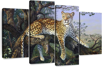 Ebern Designs Brampt Leopard's Domain
