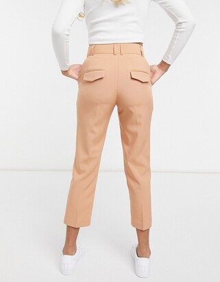 ASOS Petite DESIGN Petite mix & match tailored cigarette suit trousers