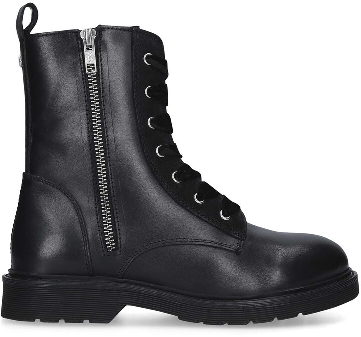 carvela lace up boots