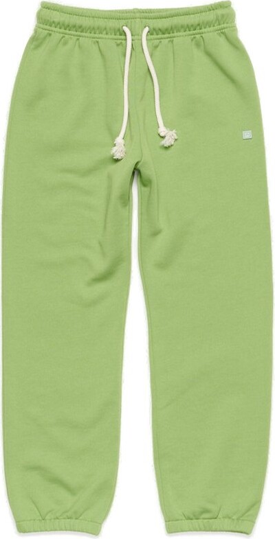 Acne Studios Kids Face Patch Drawstring Joggers