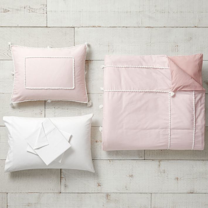 pottery barn girl bedding